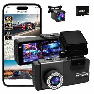 +. Dash Cam Front and Rear, Free Card Included, 5.8GHz WiFi-25MB/s Fast Download, Dash Camera for Cars with WDR,F1.4 Large Aperture Super Night Vision,3.69-inch IPS LCD, 24H Parking Mode +. Dash Cam Front and Rear, Free Card Included, 5.8GHz WiFi-25MB/s Fast Download, Dash Camera for Cars with WDR,F1.4 Large Aperture Super Night Vision,3.69-inch IPS LCD, 24H Parking Mode