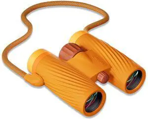 A3 10x32 Compact Binoculars for Adults & Kids, Waterproof, Fogproof, 10X Magnification, Fully Multi-Coated Lenses & Rubber Armor - Sunset Orange A3 10x32 Compact Binoculars for Adults & Kids, Waterproof, Fogproof, 10X Magnification, Fully Multi-Coated Lenses & Rubber Armor - Sunset Orange