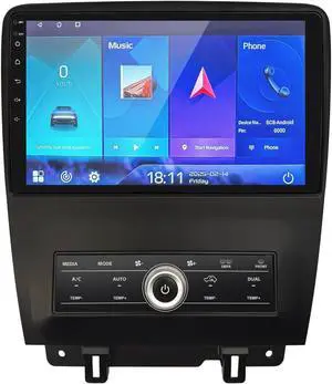 4+64G Car Radio for Ford Mustang 10 inch Touch Screen 2010 2011 2012 2013 2014 Stereo,Wireless Carplay/WiFi/Bluetooth/EQ Audio/Andriod Auto/AM/FM/AHD Camera 4+64G Car Radio for Ford Mustang 10 inch Touch Screen 2010 2011 2012 2013 2014 Stereo,Wireless Carplay/WiFi/Bluetooth/EQ Audio/Andriod Auto/AM/FM/AHD Camera