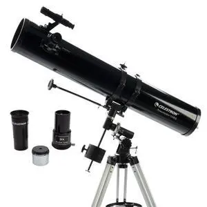 PowerSeeker 114EQ Telescope - Manual German Equatorial Telescope for Beginners - Compact and Portable - Bonus Astronomy Software Package - 114mm Aperture PowerSeeker 114EQ Telescope - Manual German Equatorial Telescope for Beginners - Compact and Portable - Bonus Astronomy Software Package - 114mm Aperture