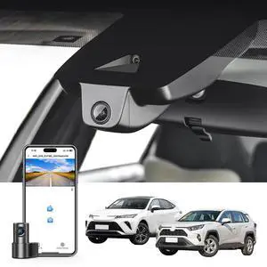 Front 4K & Rear 1080p Dash Cam custom fit for Toyota RAV4 & RAV4 Hybrid 2019 2020 2021 & RAV4 Prime 2021-2024 & Venza 2021- 2024 (Model A),LE Limited Premium XLE TRD,UHD 2160P Video,GPS, 128GB Card Front 4K & Rear 1080p Dash Cam custom fit for Toyota RAV4 & RAV4 Hybrid 2019 2020 2021 & RAV4 Prime 2021-2024 & Venza 2021- 2024 (Model A),LE Limited Premium XLE TRD,UHD 2160P Video,GPS, 128GB Card