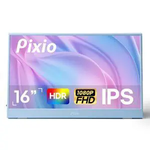 PX160 Wave Blue Portable Monitor 15.6 inch 60Hz FHD 1080p IPS Panel HDR Screen Cover Stand USB-C HDMI Laptop Screen Extender Portable Monitor for Laptop, PC, Console, Phone PX160 Wave Blue Portable Monitor 15.6 inch 60Hz FHD 1080p IPS Panel HDR Screen Cover Stand USB-C HDMI Laptop Screen Extender Portable Monitor for Laptop, PC, Console, Phone