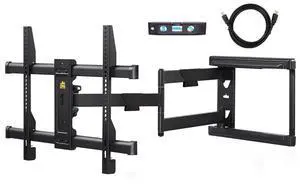 Long Arm TV Mount for Most 37-75 Inch TVs, 30 Inch Long Extension Arm Corner TV Wall Mount, Full Motion Wall Mount Swivel, Tilt, Articulating VESA 600X400mm,Holds up to 100lbs Long Arm TV Mount for Most 37-75 Inch TVs, 30 Inch Long Extension Arm Corner TV Wall Mount, Full Motion Wall Mount Swivel, Tilt, Articulating VESA 600X400mm,Holds up to 100lbs