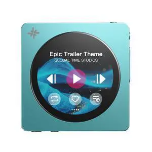 DISC Portable HiFi Music Player, Dual DAC Digital Audio Player with 3.5mm & 4.4mm Outputs, Bluetooth 5.4 LDAC,Touchscreen (Blue) DISC Portable HiFi Music Player, Dual DAC Digital Audio Player with 3.5mm & 4.4mm Outputs, Bluetooth 5.4 LDAC,Touchscreen (Blue)