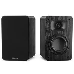 Passive Bookshelf Speakers for Record Player, Stereo Speakers with 4 Inch Woofer and Silk Dome Horn Tweeter for Turntable, Surround Sound System,PC and TV, Wall Mountable Passive Bookshelf Speakers for Record Player, Stereo Speakers with 4 Inch Woofer and Silk Dome Horn Tweeter for Turntable, Surround Sound System,PC and TV, Wall Mountable