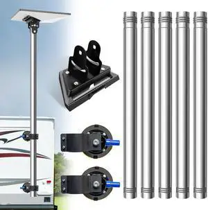 Starlink Mini Pole Mount, 8 Ft Starlink Mimi Mounting Kit with 4.5" Suction Feet, Removable Stainless Steel Pole, Suction Cup Mount/Accessories Suitable for RV, Van, Truck Starlink Mini Pole Mount, 8 Ft Starlink Mimi Mounting Kit with 4.5" Suction Feet, Removable Stainless Steel Pole, Suction Cup Mount/Accessories Suitable for RV, Van, Truck