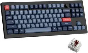 V3 Max TKL Wireless Mechanical Keyboard, QMK/VIA RGB Bluetooth/2.4 GHz/Wired, 87 Keys Hot-Swappable with Gateron Brown Switch, Compatible with Mac Windows Linux V3 Max TKL Wireless Mechanical Keyboard, QMK/VIA RGB Bluetooth/2.4 GHz/Wired, 87 Keys Hot-Swappable with Gateron Brown Switch, Compatible with Mac Windows Linux