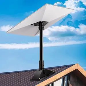 Starlink Gen 3 Mount, Starlink Pole Mount Kits for Standard 3/4/4X Satellite Dish, Adjustable Gen3 StarLink Roof Mounts with Pipe Adapter Starlink Gen 3 Mount, Starlink Pole Mount Kits for Standard 3/4/4X Satellite Dish, Adjustable Gen3 StarLink Roof Mounts with Pipe Adapter