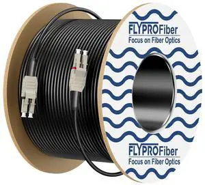 LC to LC Outdoor Armored Fiber Patch Cable, OM3 Uniboot Fiber Optic Cable Cord LSZH 10GB/40GB Multimode Duplex 50/125um, Length Options:10m-300m, OD-5mm, LSZH-100Meter(328ft) LC to LC Outdoor Armored Fiber Patch Cable, OM3 Uniboot Fiber Optic Cable Cord LSZH 10GB/40GB Multimode Duplex 50/125um, Length Options:10m-300m, OD-5mm, LSZH-100Meter(328ft)
