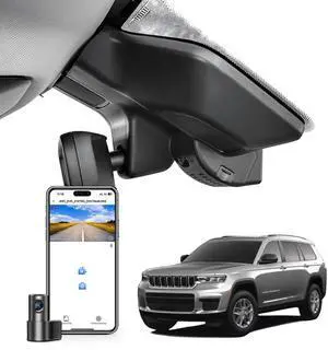 Front 4K & Rear 1080P Dash Cam Custom for Grand Cherokee 2022-2026,Grand Cherokee L 2021-2026 (Model D), Laredo Limited Overland Summit Trailhawk, UHD 2160P Video,WiFi & App,GPS, 128GB Card Front 4K & Rear 1080P Dash Cam Custom for Grand Cherokee 2022-2026,Grand Cherokee L 2021-2026 (Model D), Laredo Limited Overland Summit Trailhawk, UHD 2160P Video,WiFi & App,GPS, 128GB Card