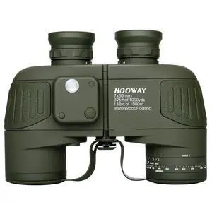 7x50 Waterproof Floating Marine Binocular w/Internal Rangefinder & Compass for Navigation,Boating,Bird Watching and More(Army Green 7x50 Waterproof Floating Marine Binocular w/Internal Rangefinder & Compass for Navigation,Boating,Bird Watching and More(Army Green