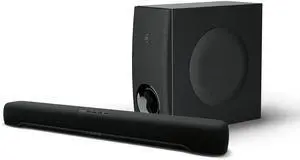 Audio SR-C30A Compact Sound Bar with Wireless Subwoofer and Bluetooth, Black Audio SR-C30A Compact Sound Bar with Wireless Subwoofer and Bluetooth, Black