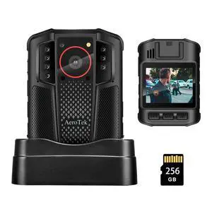 Mini 4K Body Camera with Audio and Video Recording, GPS Bodycam with Ultra Infrared Night Vision and Fast Charging for Police, Law Enforcement and Delivery (256GB SD Card Set) Mini 4K Body Camera with Audio and Video Recording, GPS Bodycam with Ultra Infrared Night Vision and Fast Charging for Police, Law Enforcement and Delivery (256GB SD Card Set)