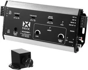 XLCA2X X-Series PRO 2-Channel Line Out Converter Digital Bass Enhancer with xBOOST, Impedance Matching, and Remote Level Control XLCA2X X-Series PRO 2-Channel Line Out Converter Digital Bass Enhancer with xBOOST, Impedance Matching, and Remote Level Control
