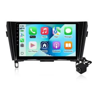 2+64G Android 14 Double Din Car Radio Stereo for Nissan Rogue X-Trail Qashqai 2014-2018 with 10.1" Touchscreen Radio Built-in Wireless Carplay/Android Auto/GPS/Bluetooth/FM/AUX-in/SWC/Camera 2+64G Android 14 Double Din Car Radio Stereo for Nissan Rogue X-Trail Qashqai 2014-2018 with 10.1" Touchscreen Radio Built-in Wireless Carplay/Android Auto/GPS/Bluetooth/FM/AUX-in/SWC/Camera