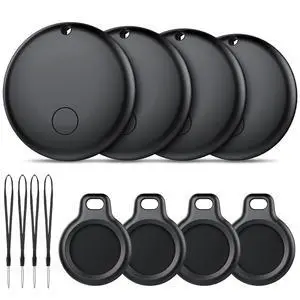 Android Air Tracker, Bluetooth Tracker Tags, Work with Google's Find Hub(Android), Smart Tags for Luggage, Wallet, Vehicles, Keys (Not for iOS) 4 Pack Android Air Tracker, Bluetooth Tracker Tags, Work with Google's Find Hub(Android), Smart Tags for Luggage, Wallet, Vehicles, Keys (Not for iOS) 4 Pack