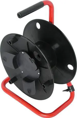 Audio2000'S ADC2716 Cable Reel, Capacity: 330ft of 6mm cable Audio2000'S ADC2716 Cable Reel, Capacity: 330ft of 6mm cable