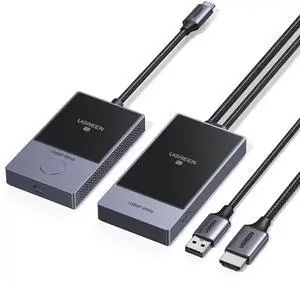 Wireless USB C Transmitter and HDMI Receiver 1080P@60Hz 5G Wi-Fi | 164FT/50M, Type-C to HDMI Transmission for Video and Audio from Phone/Computer/MacBook/Camera/TV Box/DVD to TV/Monitor Wireless USB C Transmitter and HDMI Receiver 1080P@60Hz 5G Wi-Fi | 164FT/50M, Type-C to HDMI Transmission for Video and Audio from Phone/Computer/MacBook/Camera/TV Box/DVD to TV/Monitor