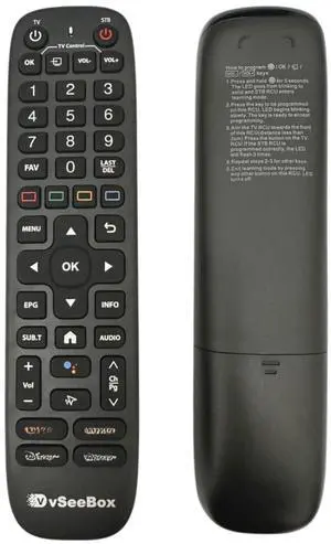 Replacement Voice Remote for VSeeBox V6 Plus with Backlit Keys Replacement Voice Remote for VSeeBox V6 Plus with Backlit Keys