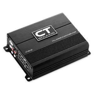 CT-80.4D Full-Range Class D 4 Channel Car Audio Amplifier, 480 Watts RMS CT-80.4D Full-Range Class D 4 Channel Car Audio Amplifier, 480 Watts RMS