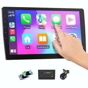 9" Wireless Double Din Car Stereo with Bluetooth, Wireless CarPlay Radio and Android Auto, Backup Camera, GPS Navigation, Free APK Download and Deletion, FM, Voice Control, Mirror Link 9" Wireless Double Din Car Stereo with Bluetooth, Wireless CarPlay Radio and Android Auto, Backup Camera, GPS Navigation, Free APK Download and Deletion, FM, Voice Control, Mirror Link