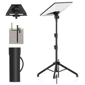 Starlink Mini Tripod Mount with Adapter, 270° Tilt Angle Adjustable Starlink Mini Kit, Height Adjustable Starlink Mount, Ground Nail Design, for Outdoor Camping, Travel, Rv (Balck) Starlink Mini Tripod Mount with Adapter, 270° Tilt Angle Adjustable Starlink Mini Kit, Height Adjustable Starlink Mount, Ground Nail Design, for Outdoor Camping, Travel, Rv (Balck)