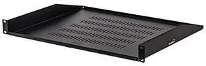 Cantilever Server Shelf Vented Shelves Rack Mount 19 Inch 1U Black 14 Inches (350mm) deep Cantilever Server Shelf Vented Shelves Rack Mount 19 Inch 1U Black 14 Inches (350mm) deep