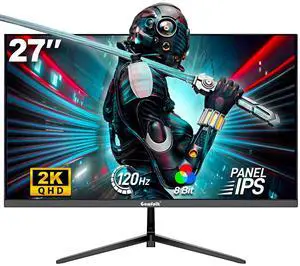 27 Inch Gaming Monitor IPS 120Hz, QHD 2560 * 1440p PC Monitor | Support HDMI & DP, Wall Mount Compatible 75 * 75mm, G-Sync & Freesync, Support HDR, Wall Mount Compatible 75 * 75mm 27 Inch Gaming Monitor IPS 120Hz, QHD 2560 * 1440p PC Monitor | Support HDMI & DP, Wall Mount Compatible 75 * 75mm, G-Sync & Freesync, Support HDR, Wall Mount Compatible 75 * 75mm