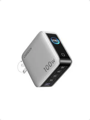 Nexode Pro 100W GaN USB C Charger, 5-Port Fast Type-C Wall Charger Block with Smart Display Compatible with MacBook Pro/Air, iPhone 17/16 Series, Galaxy, iPad Pro, Steam Deck Nexode Pro 100W GaN USB C Charger, 5-Port Fast Type-C Wall Charger Block with Smart Display Compatible with MacBook Pro/Air, iPhone 17/16 Series, Galaxy, iPad Pro, Steam Deck