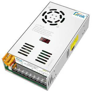 48V Power Supply, AC to DC Converter 0-48V 10A 480W Variable Power Supply, AC to DC Adapter Low Voltage Transformer for Landscape Lights LED Adapter Lab CCTV 48V Power Supply, AC to DC Converter 0-48V 10A 480W Variable Power Supply, AC to DC Adapter Low Voltage Transformer for Landscape Lights LED Adapter Lab CCTV