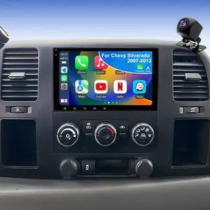 5GWiFi Car Radio for Chevrolet Silverado 1500 GMC Sierra 1500 2007-2013, Yukon Tahoe 2007-2014, Acadia 2007-2012, Savana Equinox 8inch Touch Screen Stereo, Carplay Android Auto GPS Camera 5GWiFi Car Radio for Chevrolet Silverado 1500 GMC Sierra 1500 2007-2013, Yukon Tahoe 2007-2014, Acadia 2007-2012, Savana Equinox 8inch Touch Screen Stereo, Carplay Android Auto GPS Camera