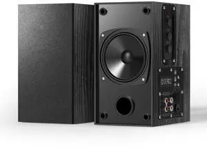 30W X 2 Powered Bookshelf Speakers, RCA Input for Turntable, Black | 30W RMS Built-in Class D Amp, Record Player Speakers - Comes Rca Cable for, TV, PC, with 4 Inch Woofer & Wall Mounted 30W X 2 Powered Bookshelf Speakers, RCA Input for Turntable, Black | 30W RMS Built-in Class D Amp, Record Player Speakers - Comes Rca Cable for, TV, PC, with 4 Inch Woofer & Wall Mounted