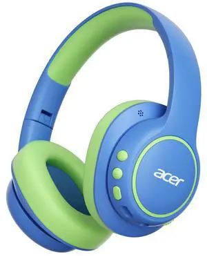 OHR702 Kids Bluetooth Headphones for School with Built-in Mic,Over-Ear | 75H Playtime, Bluetooth 6.0, 3.5mm Jack Aux Cord, 85dBA Safe Volume, USB-C Fast Charging, for iPad/Travel/Tablet- Blue Green OHR702 Kids Bluetooth Headphones for School with Built-in Mic,Over-Ear | 75H Playtime, Bluetooth 6.0, 3.5mm Jack Aux Cord, 85dBA Safe Volume, USB-C Fast Charging, for iPad/Travel/Tablet- Blue Green