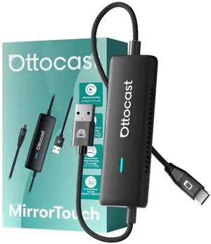 Mirror Touch with Wireless Carplay Adapter,Apps on Your Car Screen | Mirror Apps Like YouTube and TikTok,Control Your Phone from the Car Screen,For Factory Wired CarPlay Only Mirror Touch with Wireless Carplay Adapter,Apps on Your Car Screen | Mirror Apps Like YouTube and TikTok,Control Your Phone from the Car Screen,For Factory Wired CarPlay Only