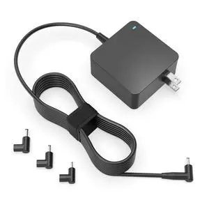 65W Laptop Charger for ASUS VivoBook ZenBook, Chromebook | Round Tip Connector, Charging Indicator, Extended Cable, Supports 45W 33W Notebook Power Adapter and Selected Laptop Models 65W Laptop Charger for ASUS VivoBook ZenBook, Chromebook | Round Tip Connector, Charging Indicator, Extended Cable, Supports 45W 33W Notebook Power Adapter and Selected Laptop Models