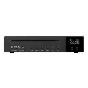 SMSL PL150 CD Player High Power CS43198 D/A chip, Standard/MQA-CD/HDCD CDs, with RCA/3.5mm & 4.4mm Headphone/Optical/Coaxial Output, for Vehicle/Laptop/TV/PC, CD Player Amp with Remote Control (Black) SMSL PL150 CD Player High Power CS43198 D/A chip, Standard/MQA-CD/HDCD CDs, with RCA/3.5mm & 4.4mm Headphone/Optical/Coaxial Output, for Vehicle/Laptop/TV/PC, CD Player Amp with Remote Control (Black)