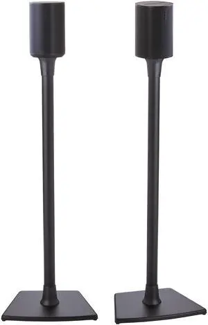 Wireless Speaker Stand for Sonos Era 100 - Pair (Black) |, Perfect Stand Setup for Easy and Secure Mounting of New Sonos Era 100 Speakers - OSSE12-B2 Wireless Speaker Stand for Sonos Era 100 - Pair (Black) |, Perfect Stand Setup for Easy and Secure Mounting of New Sonos Era 100 Speakers - OSSE12-B2