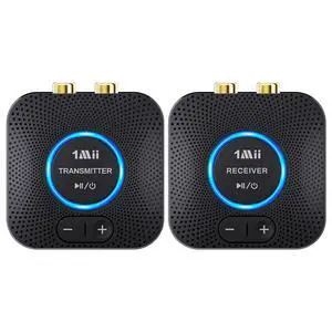 2.4GHz Wireless Audio Transmitter Receiver Set (1 TX+1 RX) for TV, 262Ft/80M Long Range 25ms Low Latency with AUX RCA in/Out, Wireless Audio Adapter for TV PC Powered Speaker Amplifier Soundbar 2.4GHz Wireless Audio Transmitter Receiver Set (1 TX+1 RX) for TV, 262Ft/80M Long Range 25ms Low Latency with AUX RCA in/Out, Wireless Audio Adapter for TV PC Powered Speaker Amplifier Soundbar