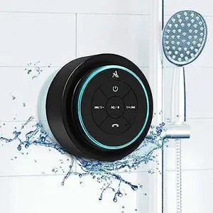 Upgraded, Pro Shower Speaker, Certified IPX7 Waterproof Bluetooth Speaker, with Suction Cup, Silicone Lanyard, 8W Crystal Sound&Rich Bass, 15H Playtime, Ideal Gifts - SoundAngel Mate(2 Gen) Upgraded, Pro Shower Speaker, Certified IPX7 Waterproof Bluetooth Speaker, with Suction Cup, Silicone Lanyard, 8W Crystal Sound&Rich Bass, 15H Playtime, Ideal Gifts - SoundAngel Mate(2 Gen)
