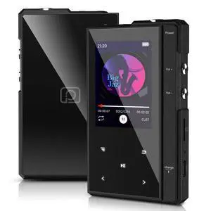 96GB MP3 Player with 90 Hours Long Battery Life,Bluetooth 5.0, Z6 Digital Audio Player with Sturdy and Durable Metal Frame, 2.4'' IPS Glass Screen,FM Radio,Support up to 256GB (Black, 96, GB) 96GB MP3 Player with 90 Hours Long Battery Life,Bluetooth 5.0, Z6 Digital Audio Player with Sturdy and Durable Metal Frame, 2.4'' IPS Glass Screen,FM Radio,Support up to 256GB (Black, 96, GB)