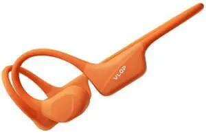 Bone Conduction Headphones - Swimming Headphones with MP3 Built-in 32GB Storage, IPX8 Waterproof for Underwater Use, Bluetooth 6.0 Sport Open Ear Bone & Air Conduction Earbuds (Sunset Orange) | Open-E Bone Conduction Headphones - Swimming Headphones with MP3 Built-in 32GB Storage, IPX8 Waterproof for Underwater Use, Bluetooth 6.0 Sport Open Ear Bone & Air Conduction Earbuds (Sunset Orange) | Open-E