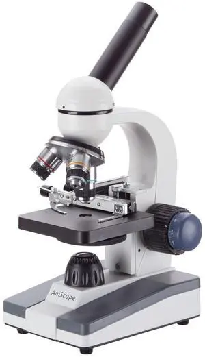 M150C-MS 1000X Biological Compound Microscope with Sturdy | 40X-1000X Magnification Range All-Metal Construction Optical Glass Lenses Mechanical Stage M150C-MS 1000X Biological Compound Microscope with Sturdy | 40X-1000X Magnification Range All-Metal Construction Optical Glass Lenses Mechanical Stage