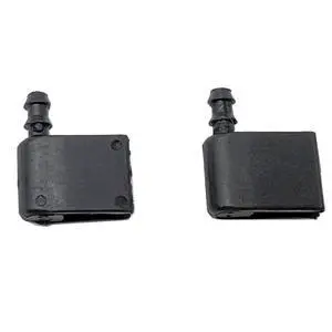 2PCS Windshield Washer Nozzle, 47191 Windshield Wiper Arm Nozzle Jet, Wiper Nozzle Kit Applicable to Most Model Cars, Replacement 68017440AA, 68017441AA 2PCS Windshield Washer Nozzle, 47191 Windshield Wiper Arm Nozzle Jet, Wiper Nozzle Kit Applicable to Most Model Cars, Replacement 68017440AA, 68017441AA