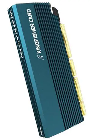 Aluminum Alloy 5V 3Pin ARGB PCIE 4.0 to NVME Protocol Adapter Card with SSD Heatsink Support PCIE X4 X8 X16 Slot (No Light Version) Aluminum Alloy 5V 3Pin ARGB PCIE 4.0 to NVME Protocol Adapter Card with SSD Heatsink Support PCIE X4 X8 X16 Slot (No Light Version)
