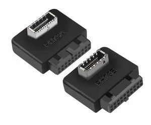 USB3.0 19Pin To TYPE-E 20Pin Header Extension Adapter USB3.0 to TYPE-E 90 Degree Adapter Type C USB3.1 Front Panel Socket For Motherboard PC Connector Riser (2 Pack one Positive and one negative ) USB3.0 19Pin To TYPE-E 20Pin Header Extension Adapter USB3.0 to TYPE-E 90 Degree Adapter Type C USB3.1 Front Panel Socket For Motherboard PC Connector Riser (2 Pack one Positive and one negative )