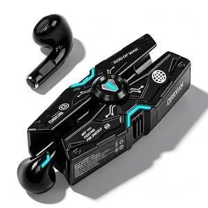 Earbuds,Red Earbuds with Charging Case LED, High-Fidelity Stereo for iOS/Android,Gaming/Running/Fitness/Work (Black) Earbuds,Red Earbuds with Charging Case LED, High-Fidelity Stereo for iOS/Android,Gaming/Running/Fitness/Work (Black)