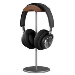Black Walnut Wood Aluminum Headphone Stand Holder Nature Walnut Gaming Headset Holder Rack Earphone Brace with Solid Metal Base for Table Desk Display (Gray) Black Walnut Wood Aluminum Headphone Stand Holder Nature Walnut Gaming Headset Holder Rack Earphone Brace with Solid Metal Base for Table Desk Display (Gray)