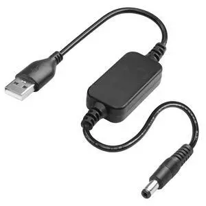 1FT DC 5V to DC 12V USB Voltage Step Up Converter Cable,Power Adapter Cable with DC 5.5 x 2.1mm Jack,USB 5V 2A to DC 12V 0.8A Cable 1FT DC 5V to DC 12V USB Voltage Step Up Converter Cable,Power Adapter Cable with DC 5.5 x 2.1mm Jack,USB 5V 2A to DC 12V 0.8A Cable