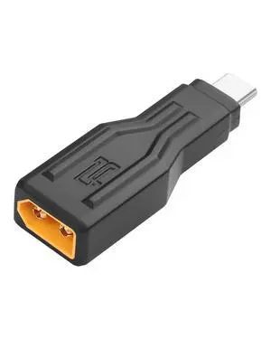 XT60 to Type C Adapter, XT60 Male to USB Type-C Male Charging Connector, XT60 to USB C Extension Adapter 100W 20V/5A for Notebook, Projectors, LED, Robot Vacuum,and Other Typec Devices XT60 to Type C Adapter, XT60 Male to USB Type-C Male Charging Connector, XT60 to USB C Extension Adapter 100W 20V/5A for Notebook, Projectors, LED, Robot Vacuum,and Other Typec Devices