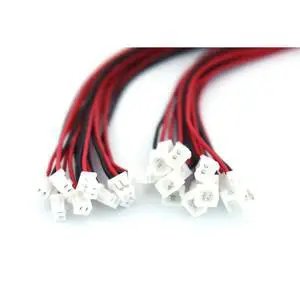 20 Pairs JST 1.25mm 2 Pin Micro Male Female Connector Plug 80mm Wires Cables 20 Pairs JST 1.25mm 2 Pin Micro Male Female Connector Plug 80mm Wires Cables